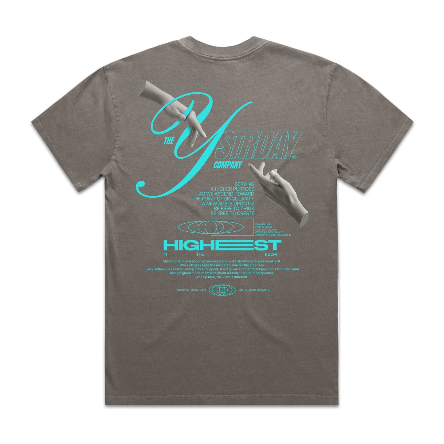 Oversized Highest In The Room Tee