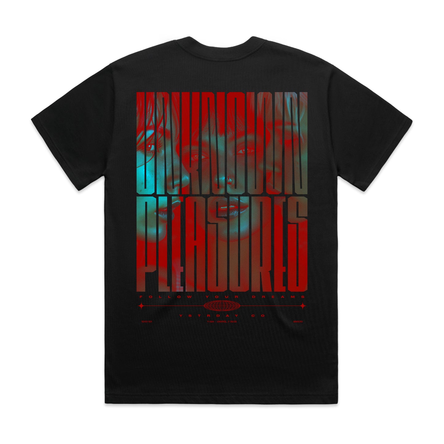 Oversized Unknown Pleasures Tee