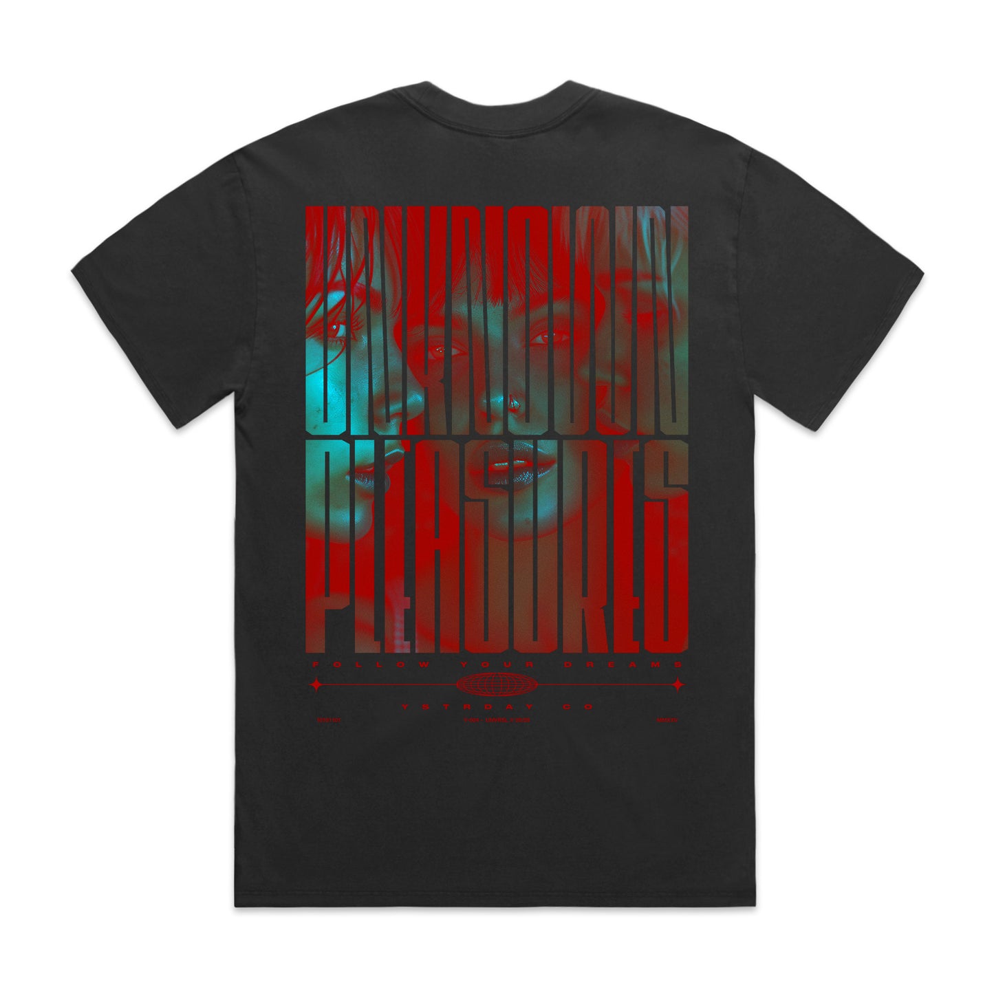 Oversized Unknown Pleasures Tee