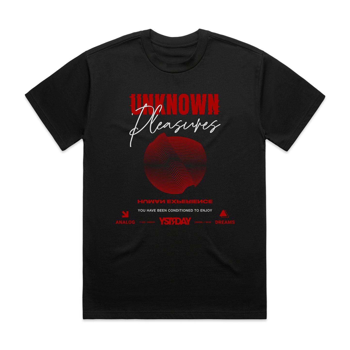 Oversized Unknown Pleasures Tee