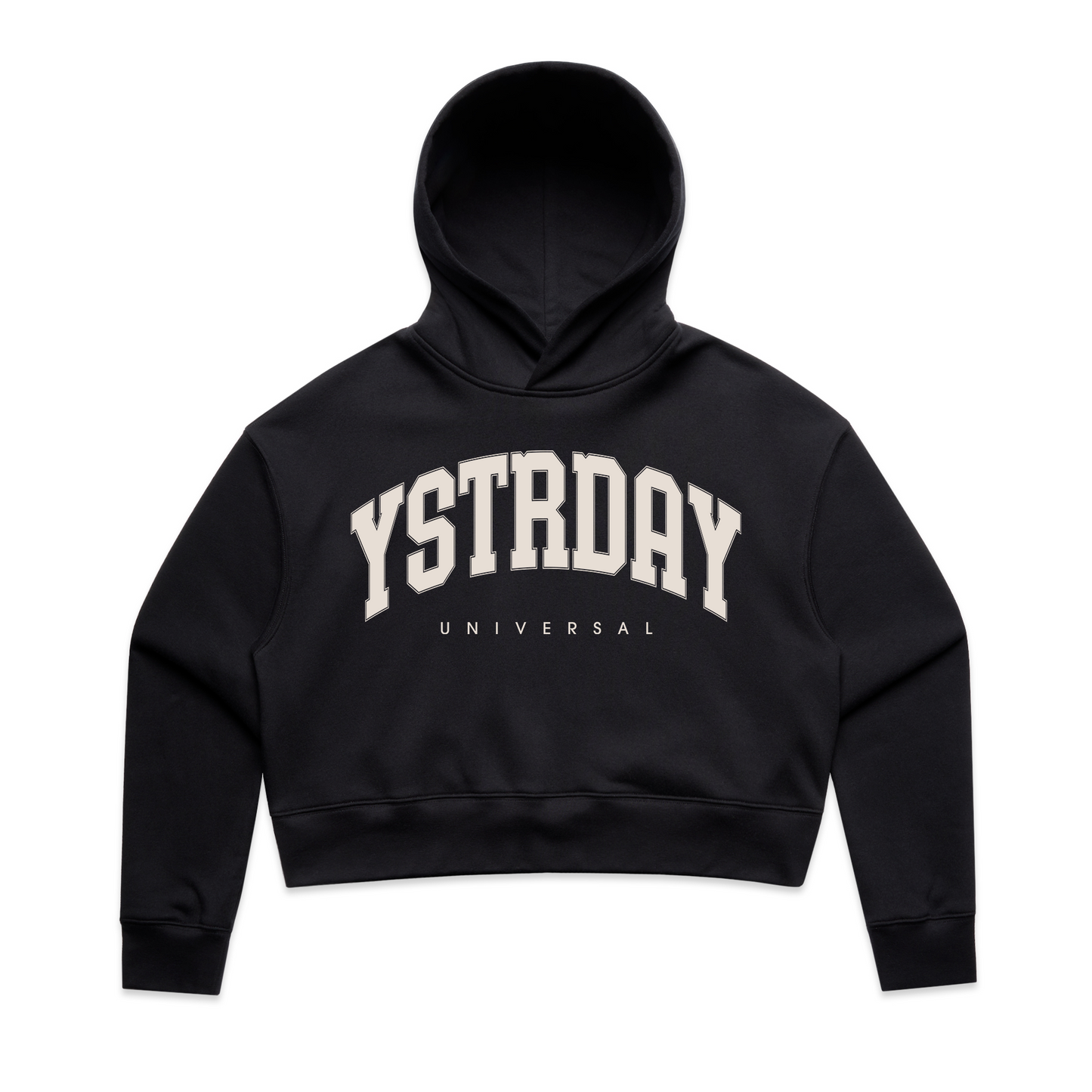 Women's Drop Crop University Hoodie