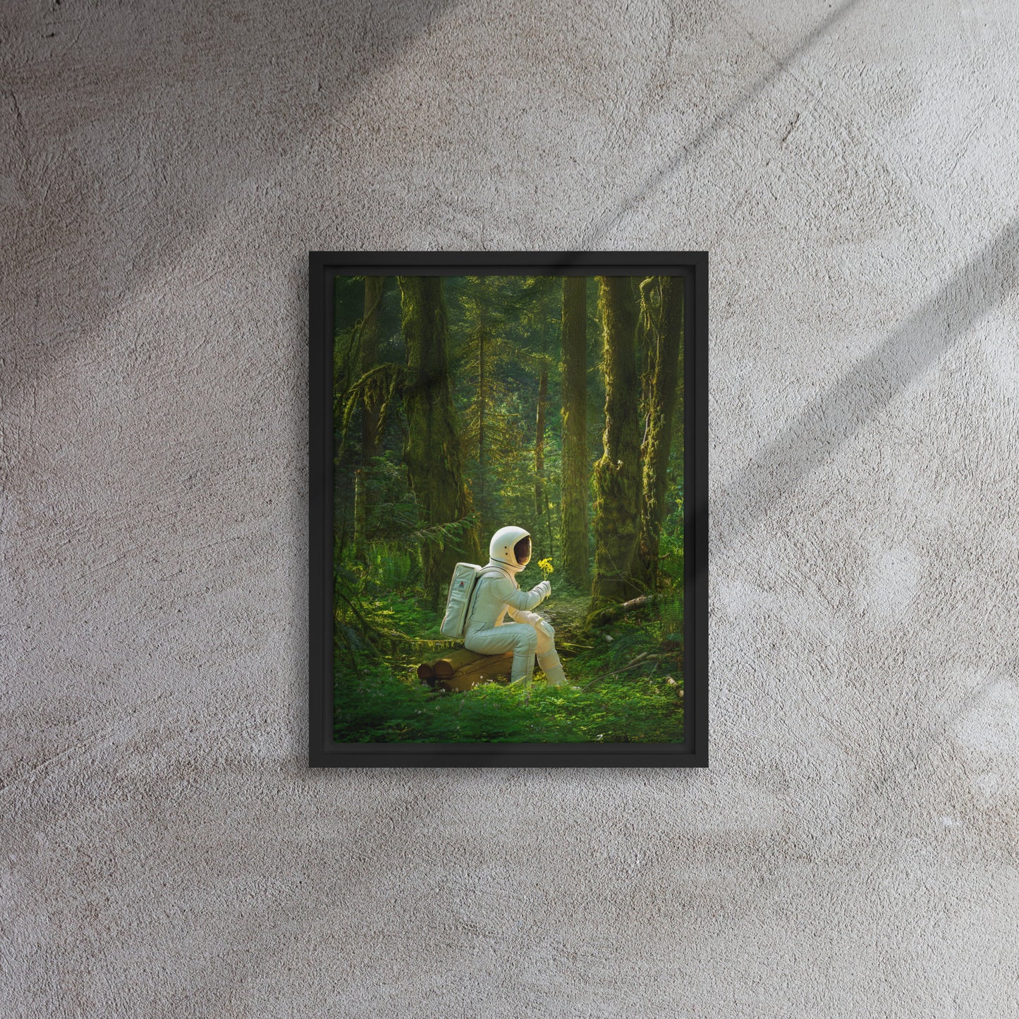 Golden Moments Gallery Framed Canvas