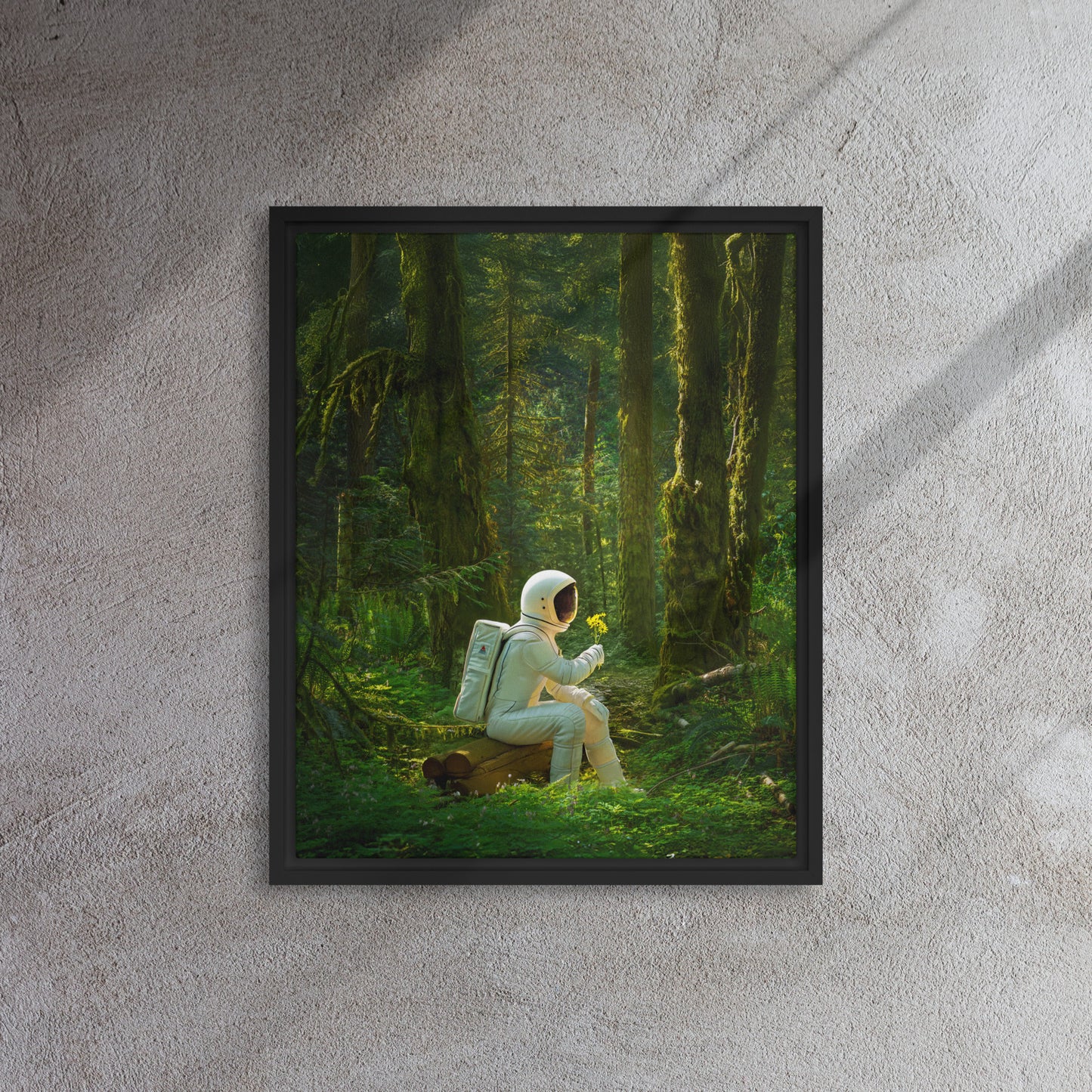 Golden Moments Gallery Framed Canvas
