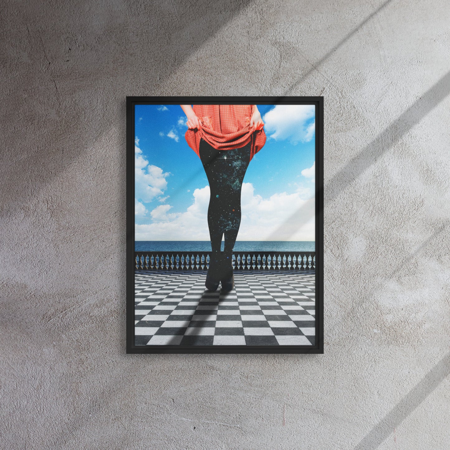 Center of My Universe Gallery Framed Canvas