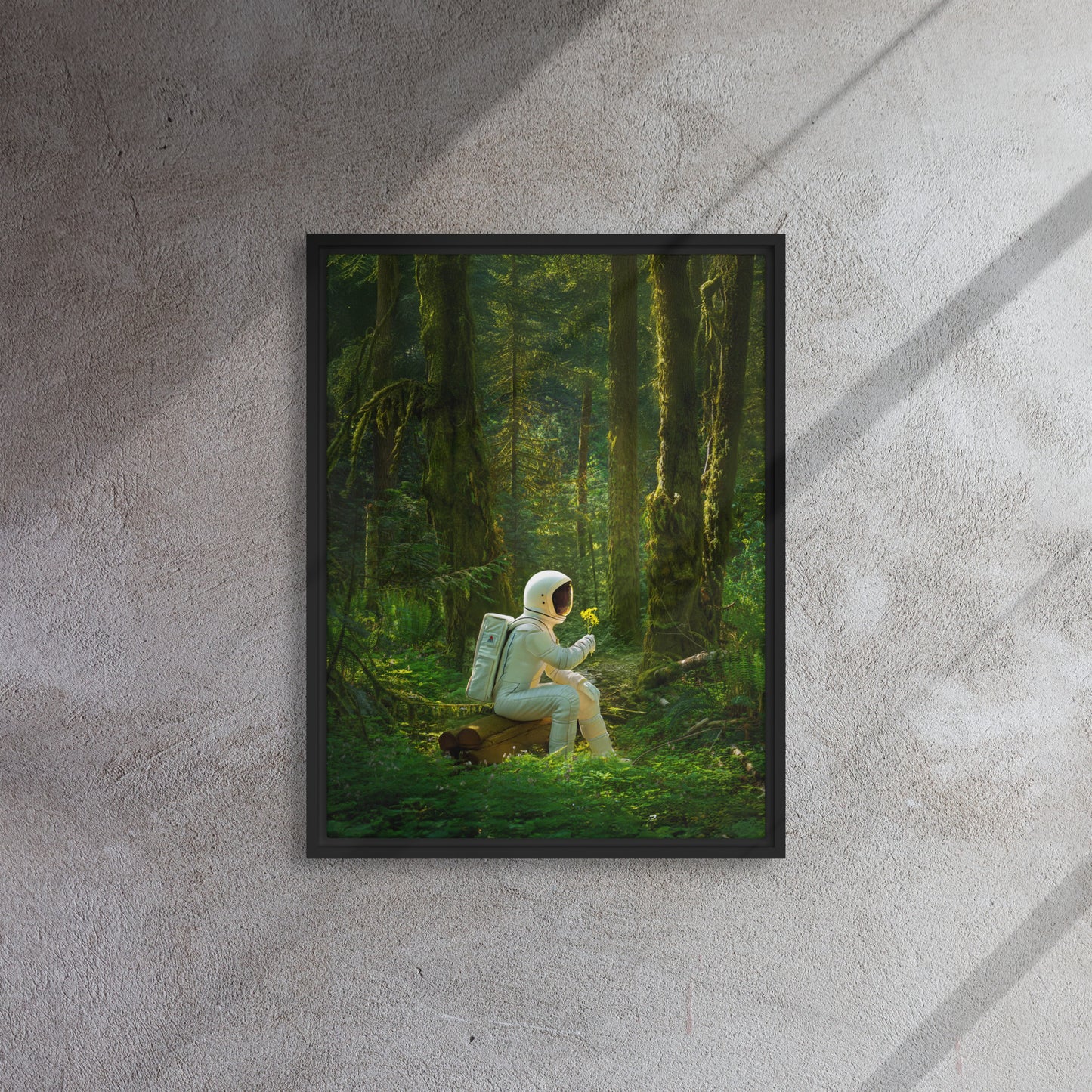 Golden Moments Gallery Framed Canvas