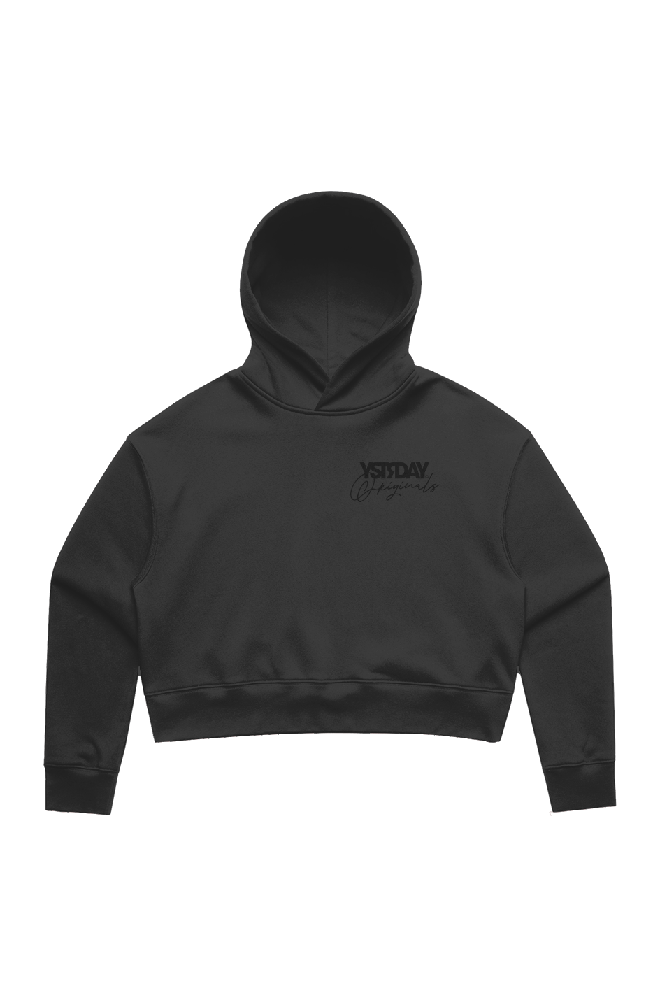 Ystrday's Originals Drop Crop Hoodie - Womens