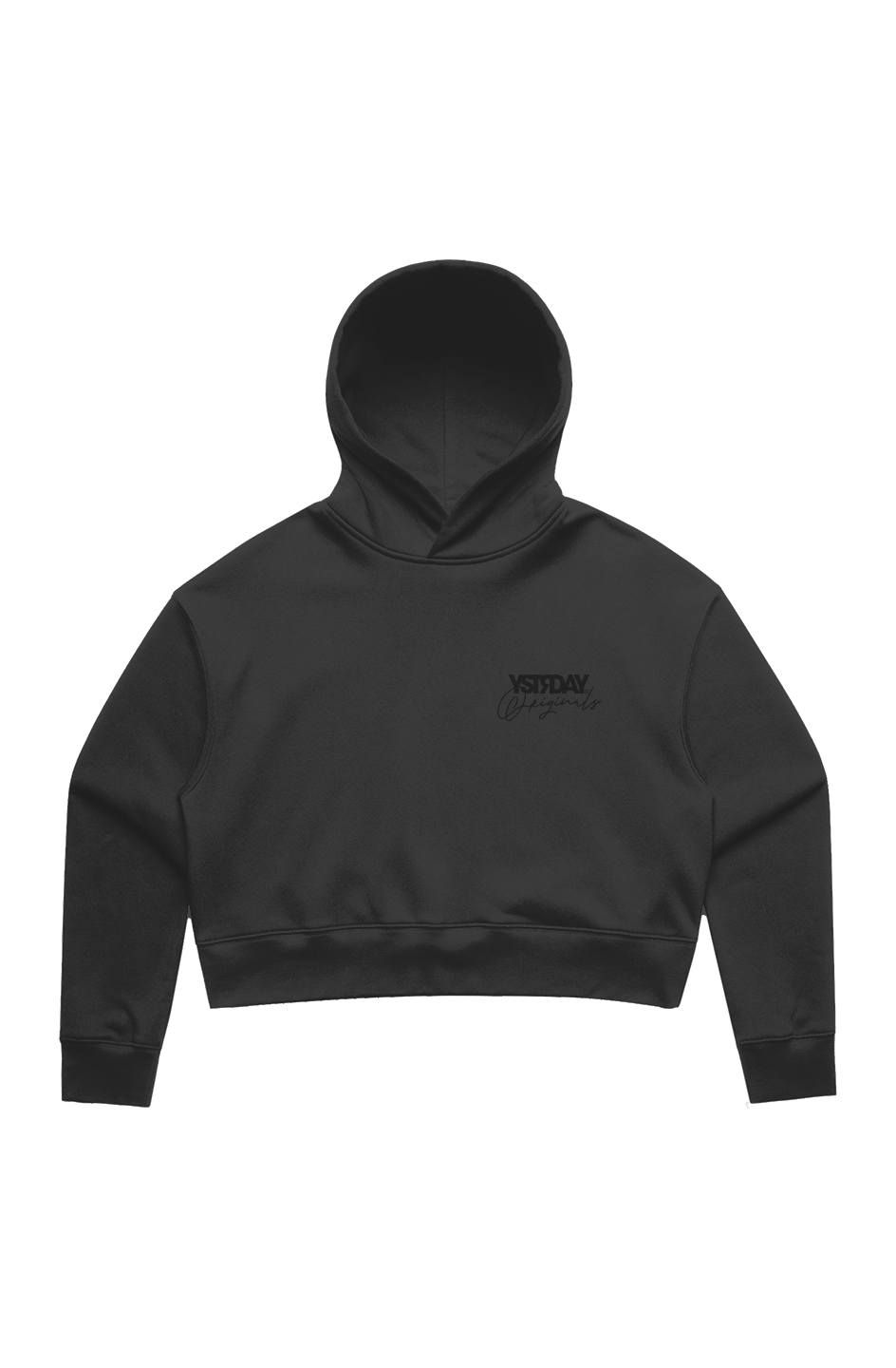 Ystrday's Originals Drop Crop Hoodie Womens