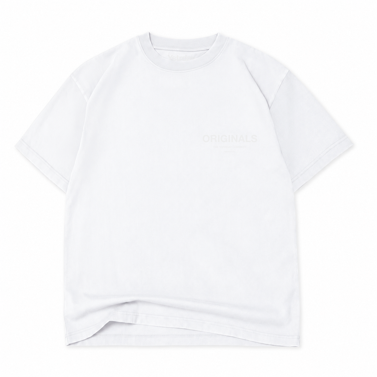 Originals Classic Tee in Blanc, front view