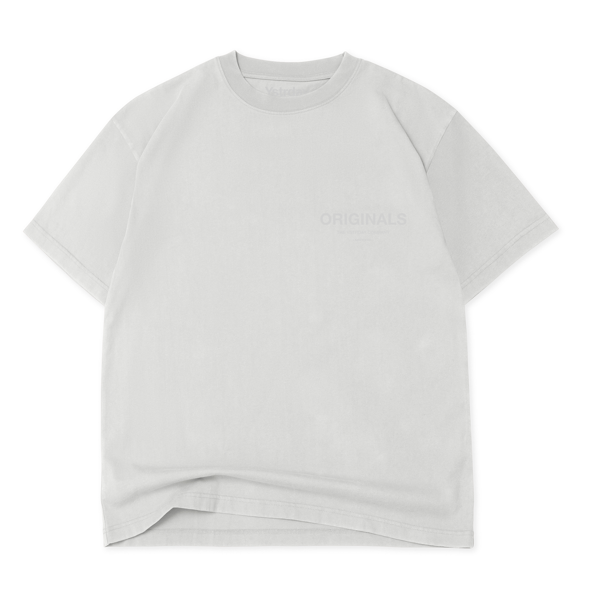 Originals Classic Tee in Gray, front view