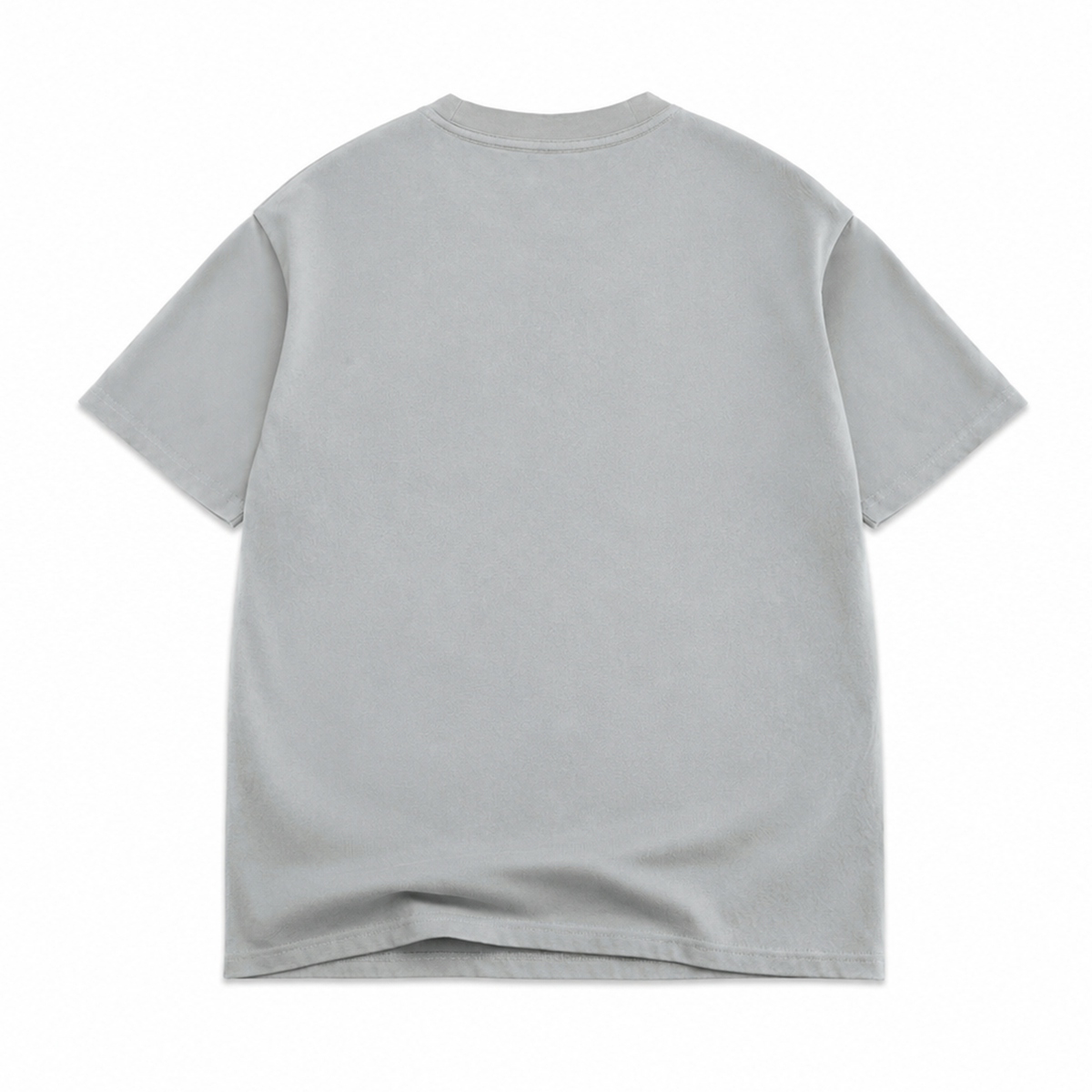 Originals Oversized Tee in Gray, unprinted back view