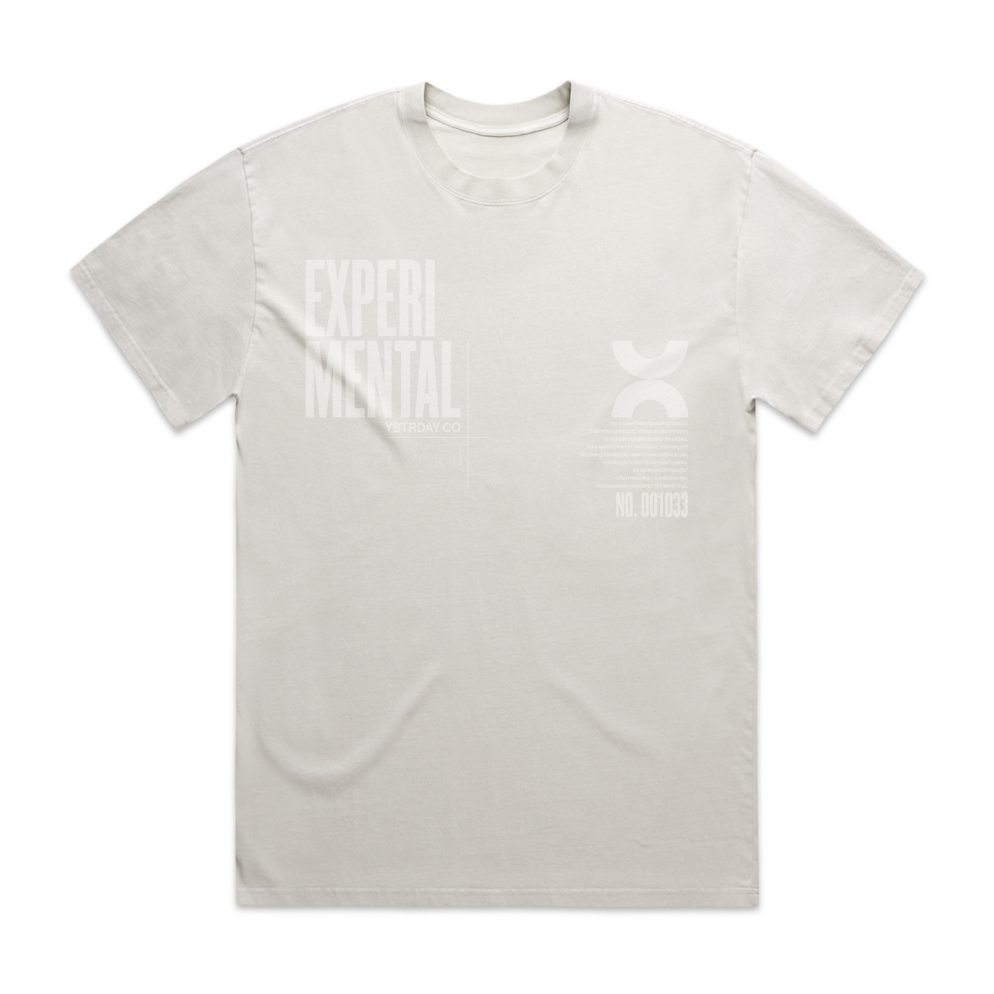 Heavy Experimental Garment Dyed Tee