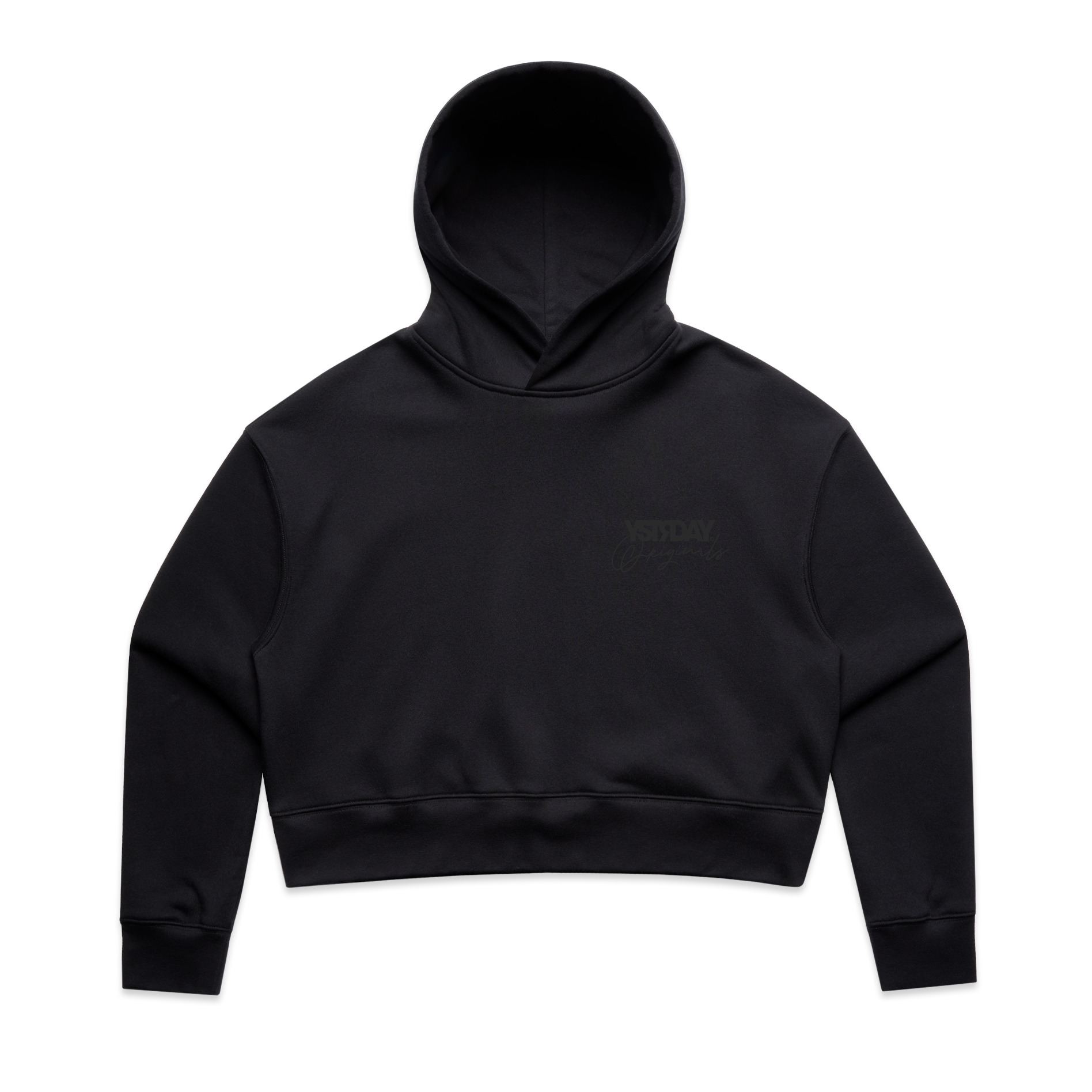 Ystrday's Originals Drop Crop Hoodie - Womens – Ystrday.co