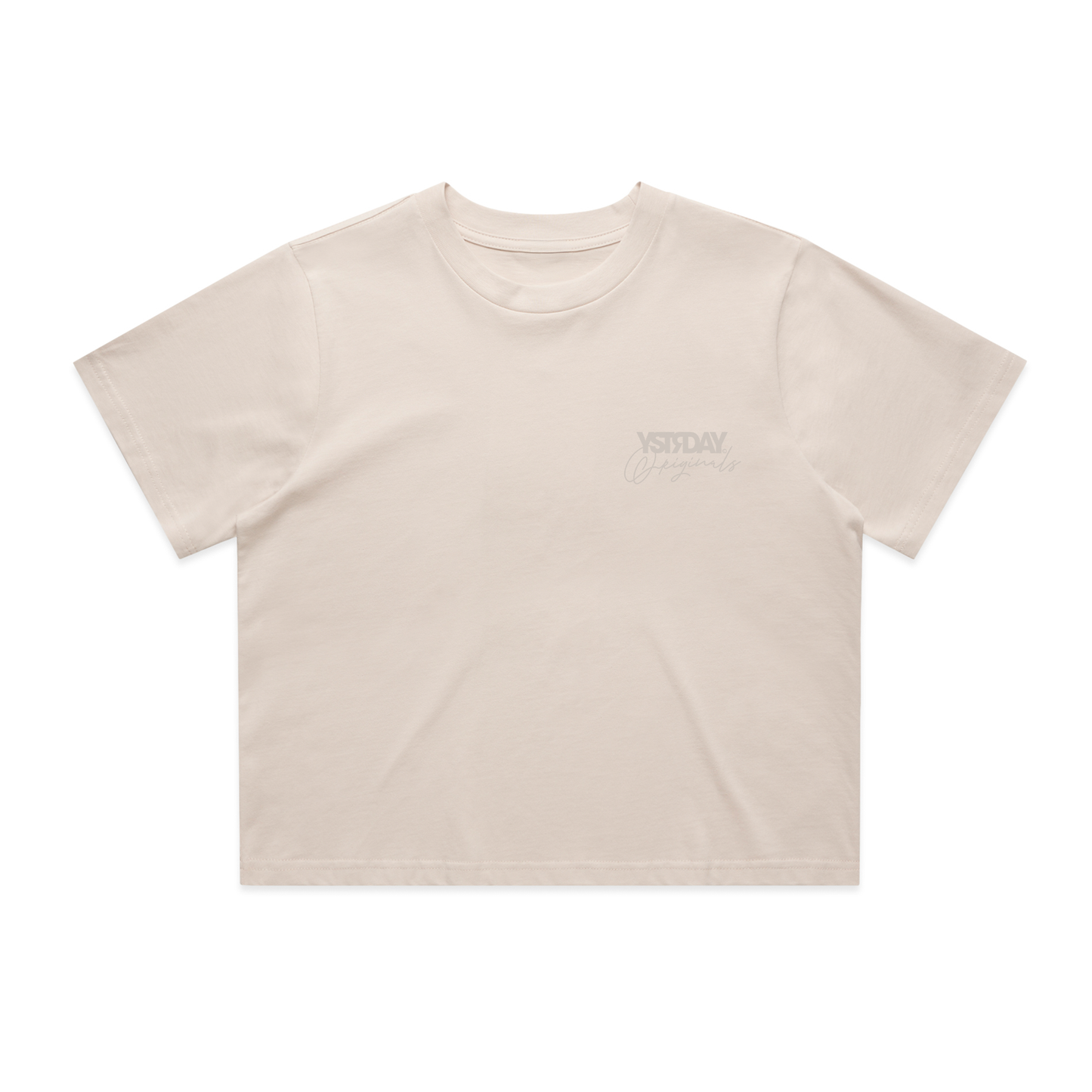 Ystrday's Originals Women's Crop Tee
