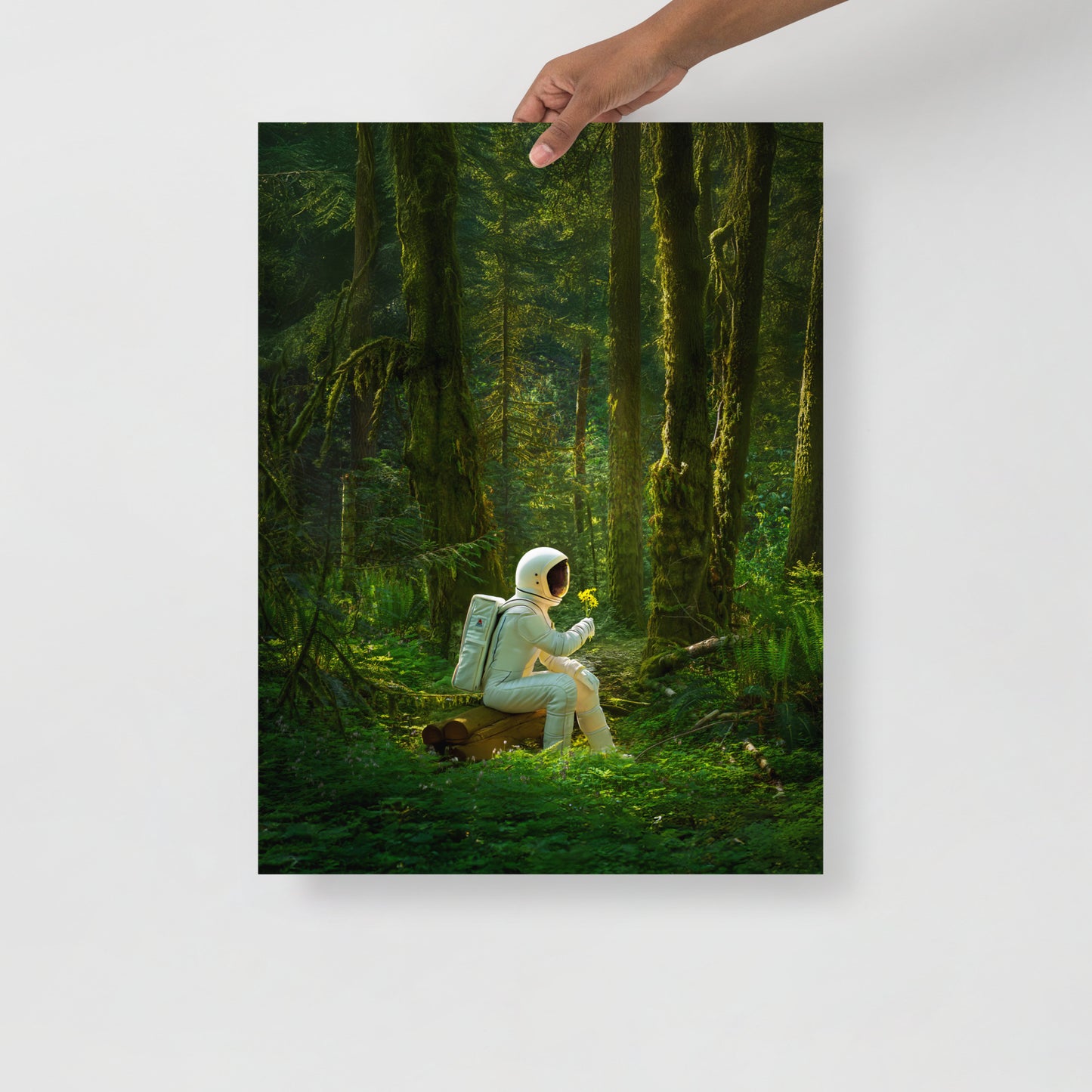 Golden Moments Matte Paper Poster