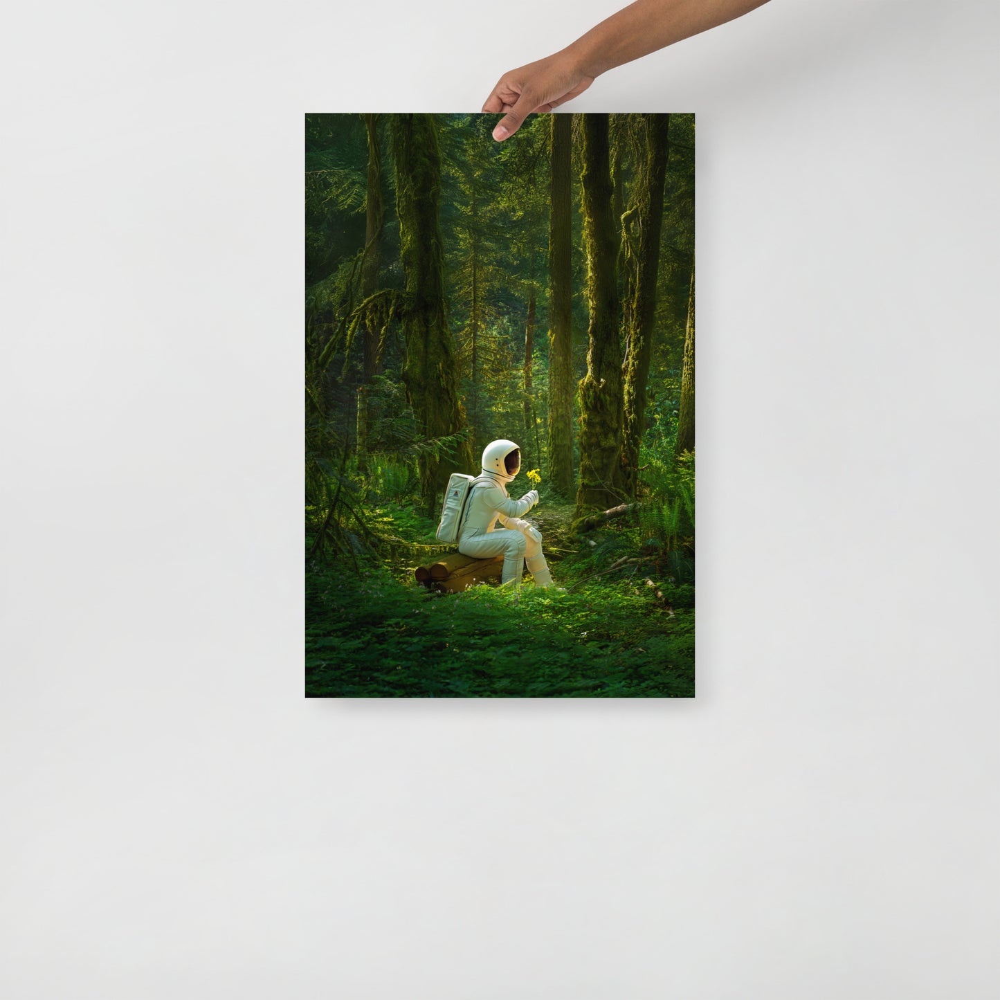 Golden Moments Matte Paper Poster