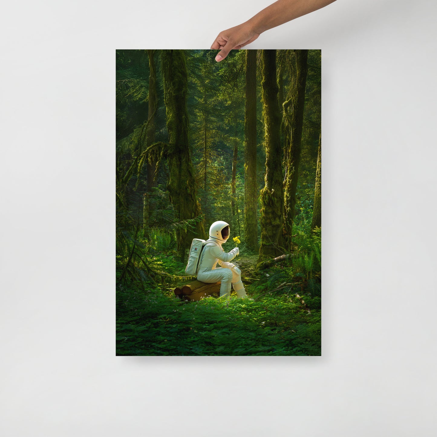 Golden Moments Matte Paper Poster