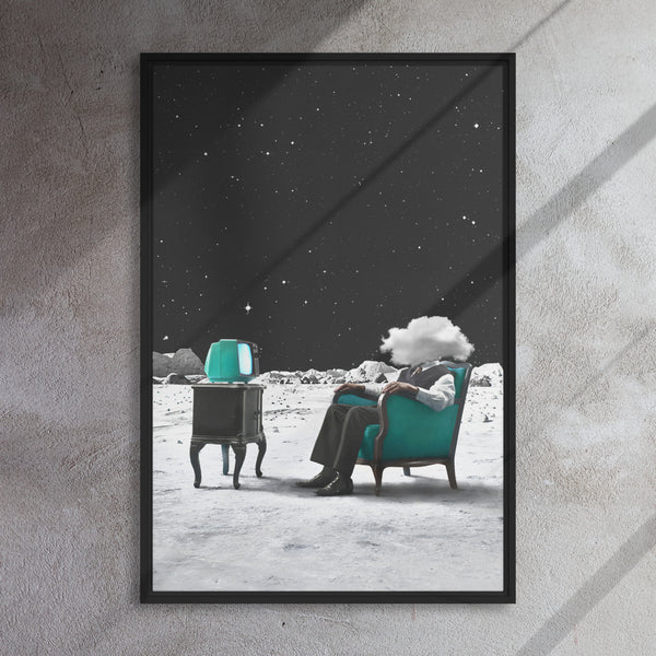 Brain Fog Gallery Framed Canvas