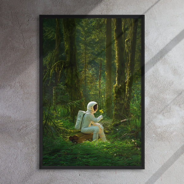 Golden Moments Gallery Framed Canvas